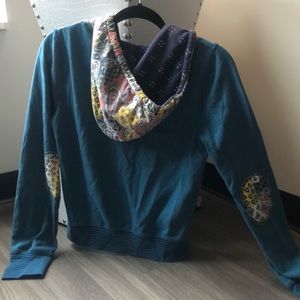 Urban Outfitters Patchwork Hooded Jacket